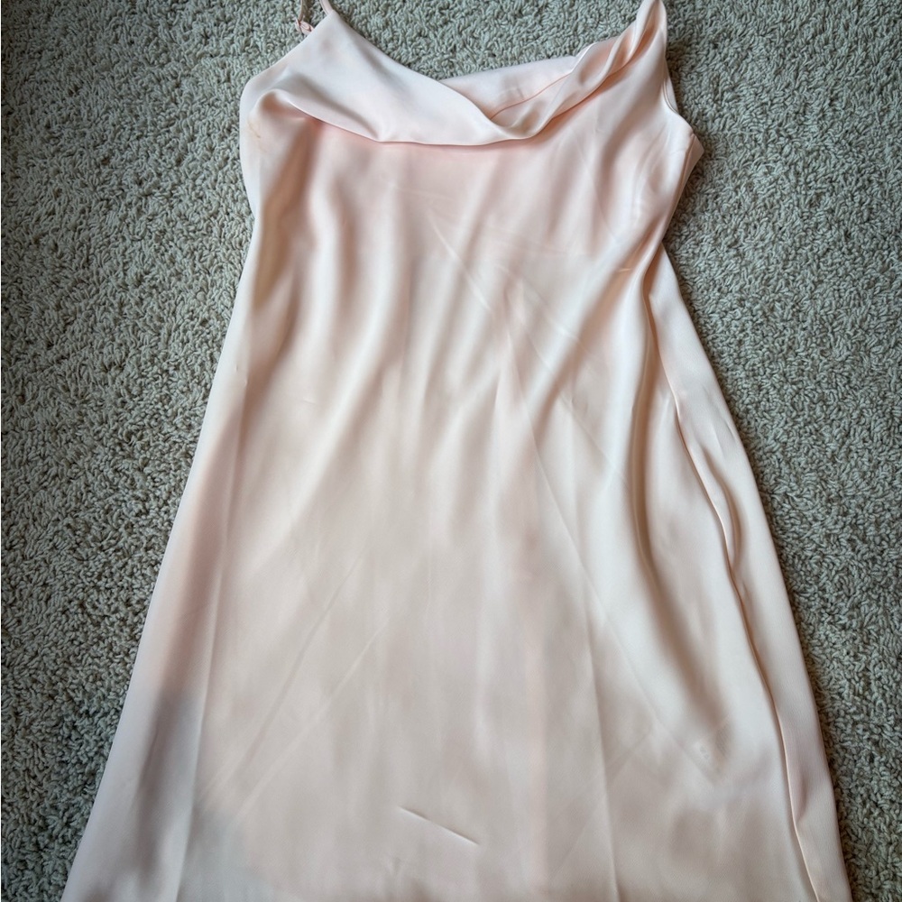 Urban Outfitters Cream Slip Dress